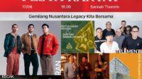 Rangkaian Acara Budaya dan Musik Pesta Rakyat di Sarinah, 17 Agustus 2025