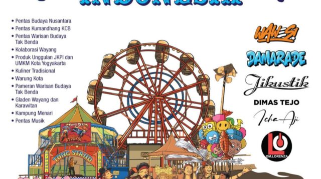 Pasar Malam Indonesia dan Indonesia Street Performance di Yogyakarta