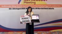 Kaji Penggunaan SGLT2 Inhibitor untuk Pasien Gagal Jantung, Mahasiswi Kedokteran UPH Juara Pertama di Ajang Jakarta Nephrology Meeting 2025