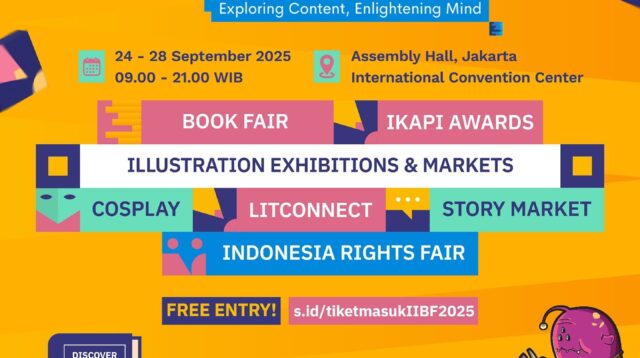 IIBF 2025: Pesta Literasi Gratis di Jakarta dengan Agenda Internasional