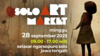 Edisi Ke-120 Solo Art Market Akan Digelar di Ngarsopuro Akhir Minggu ini