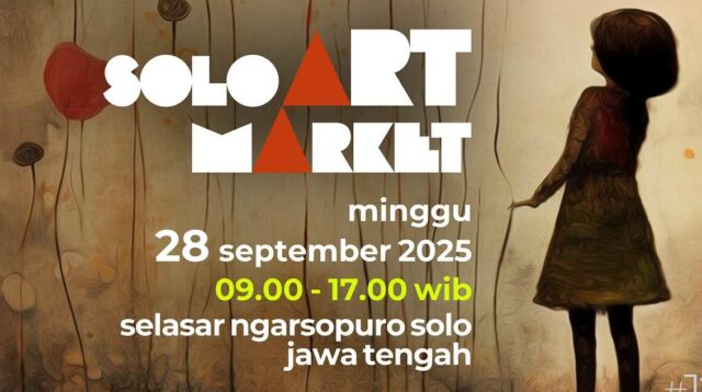 Edisi Ke-120 Solo Art Market Akan Digelar di Ngarsopuro Akhir Minggu ini