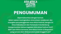 Asia Africa Festival 2025 Ditunda, Jadwal Baru Menyusul