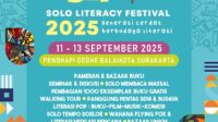 Solo Literacy Festival 2025 Sajikan Pameran Buku, Pentas Seni, dan Beragam Aktivitas