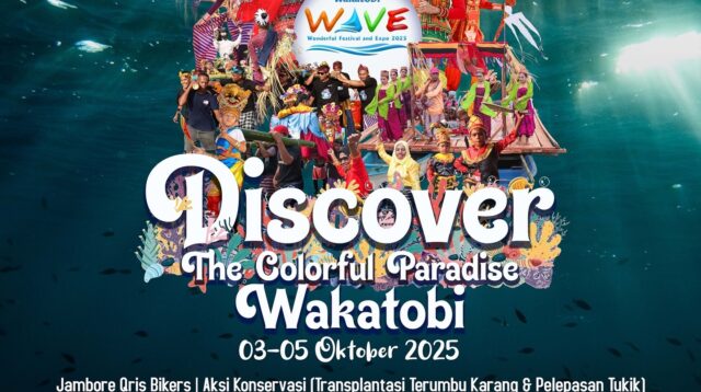 Festival Wakatobi Wave 2025 Suguhkan Atraksi Bahari, Seni, dan Kuliner Khas Daerah