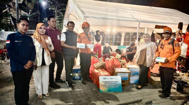 BSI Maslahat Salurkan Bantuan Kemanusiaan Atas Musibah yang Terjadi di Pesantren Al Khoziny Sidoarjo 