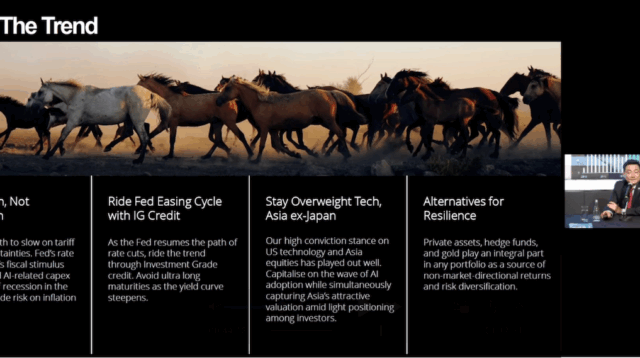 Rangkuman Rekomendasi Investasi 4Q25 oleh Chief Investment Officer DBS: Bergerak Mengikuti Arah Tren