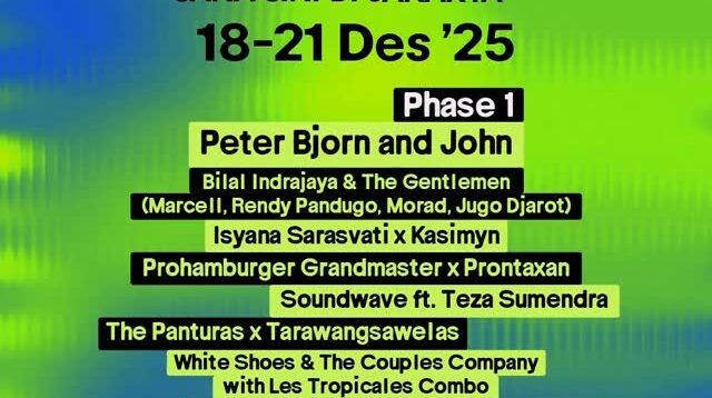 Soundrenaline Sana Sini di Jakarta Umumkan Lineup Fase Pertama