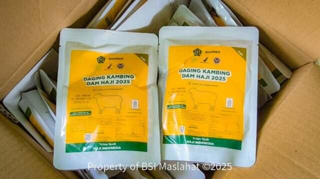 BSI Maslahat Salurkan Olahan Daging DAM Haji 2025 ke Enam  Yayasan di Jakarta dan Tangerang 