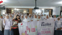 Fanbo dan Priska Sahanaya Gelar Workshop Kolaborasi Kreator & Beauty Class di SMA Al Kamal