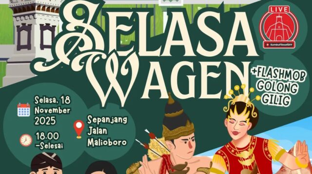 Didik Nini Thowok akan Meriahkan Selasa Wagen 18 November 2025