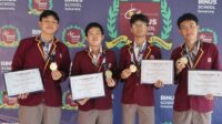 BINUS SCHOOL Semarang Raih Penghargaan Emas di International Research Project Olympiad (IRPrO) 2025
