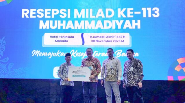 BSI Maslahat Perkuat Ekonomi Syariah Lewat Beasiswa dan Bantuan  UMKM di Sulawesi Utara 