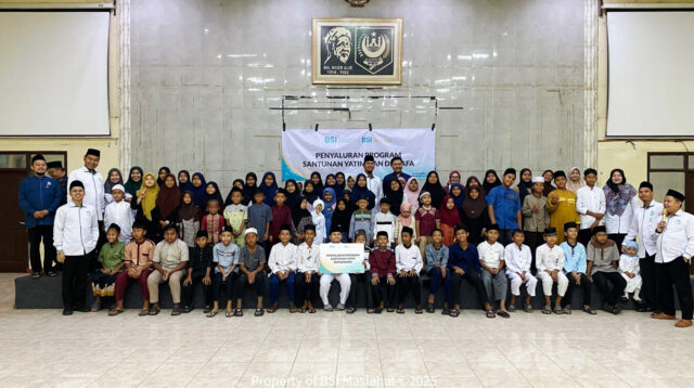 BSI Maslahat dan BSI Hadirkan Kebahagiaan bagi 200 Anak Yatim di  Jakarta 