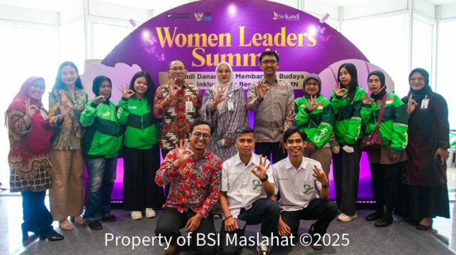BSI Maslahat dan BSI Perkuat Pemberdayaan Perempuan dan Solidaritas  Kemanusiaan Pada Women Leaders Summit 2025  