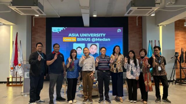 Dorong Kompetensi Internasional Mahasiswa, BINUS @Medan Hadirkan Akademisi dari Asia University