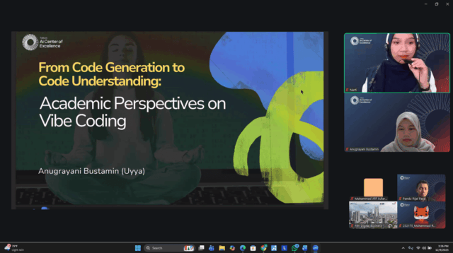 AI Connect Makassar Series, Kupas Cara Kerja Vibe Coding & Prinsip Etis dalam AI-Assisted Development