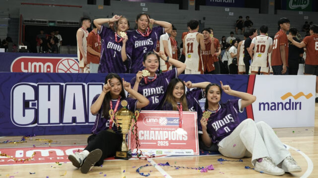 Stingers Girls BINUS University Raih Back-to-Back Championship Liga Mahasiswa 2025