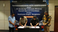 Tingkatkan Sinergitas, KAI Daop 8 Surabaya Teken MoU dengan Kejaksaan Negeri Bangkalan Tingkatkan Sinergitas, KAI Daop 8 Surabaya Teken MoU dengan Kejaksaan Negeri Bangkalan