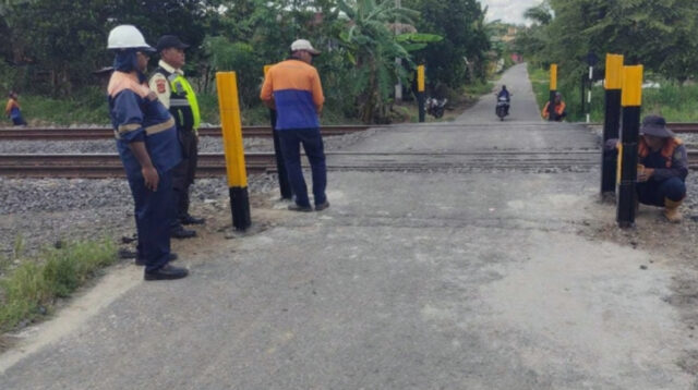 KAI Divre III Palembang Optimalkan Keselamatan Perlintasan Sebidang Jelang Angkutan Nataru 2025/2026