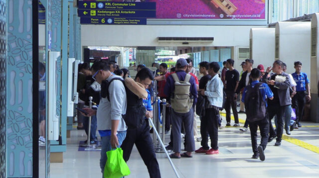 Stasiun Gambir Catat 97.747 Tiket Terpesan pada Periode Nataru 2025/2026