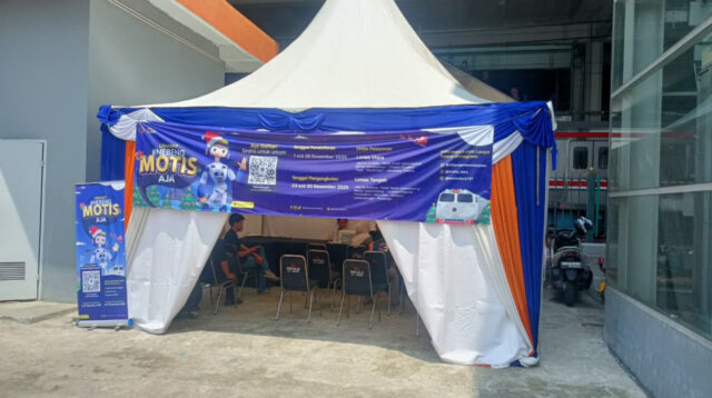 KAI Daop 1 Jakarta Bersama DJKA Selenggarakan Angkutan Motor Gratis Selama Libur Natal 2025 dan Tahun Baru 2026