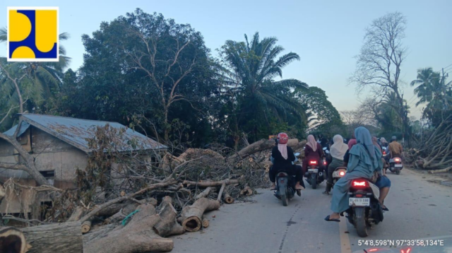 Kementerian PU Gerak Cepat Pulihkan Fungsi Sejumlah Jalan Nasional di Aceh Pascabencana Banjir dan Longsor