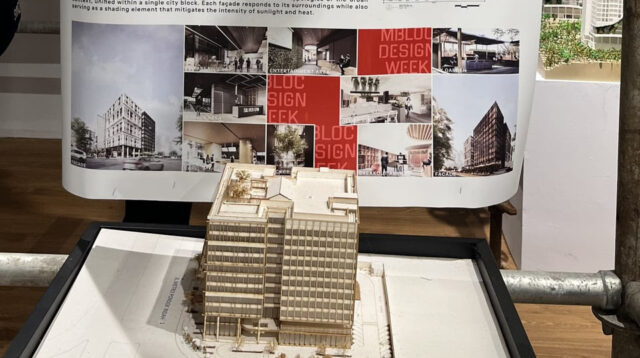 Mahasiswa Program Studi Arsitektur BINUS University Unjuk Karya di M Bloc Design Week 2025