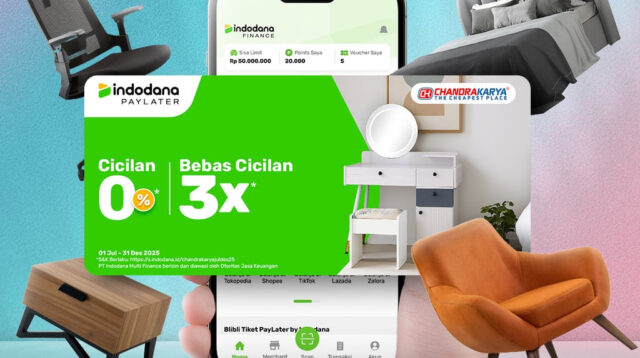 Jadikan Rumah Lebih Nyaman Belanja Melalui Kemudahaan Indodana PayLater di Chandra Karya