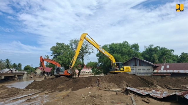 Tangani Bencana di Aceh, Balai Wilayah Sungai Sumatera I Kerahkan 21 Alat Berat untuk Perbaikan Tanggul dan Sungai