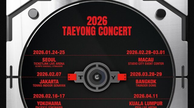 Taeyong NCT Konser Solo “TY TRACK – REMASTERED” di Jakarta 2026