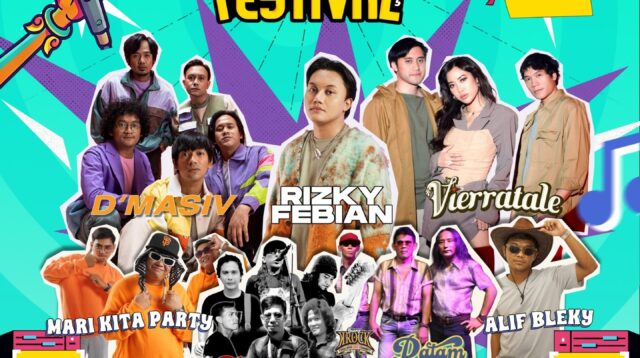 D’Masiv, Vierratale, dan Rizky Febian Siap Meriahkan Purbalingga Music Festival 2025