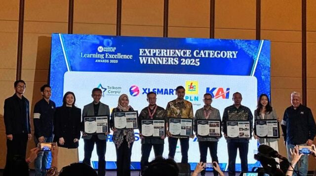 KAI Raih Learning Excellence Awards 2025 dari MarkPlus Institute