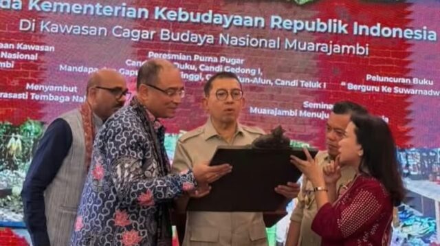 India Resmikan Replika Prasasti Tembaga Nalanda di Museum Baru Muara Jambi