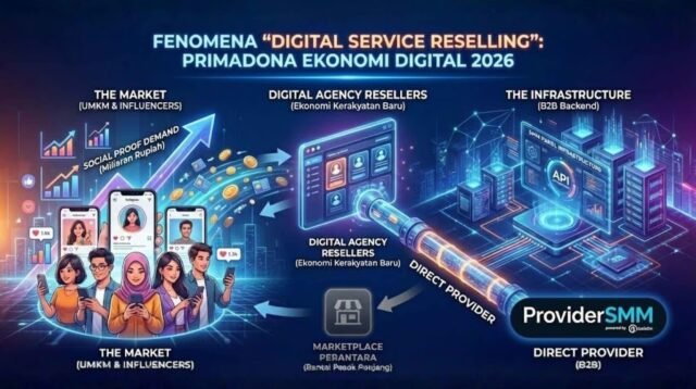 Fenomena ‘Digital Service Reselling’: Mengapa Bisnis Keagenan Media Sosial Jadi Primadona Baru Ekonomi Digital 2026
