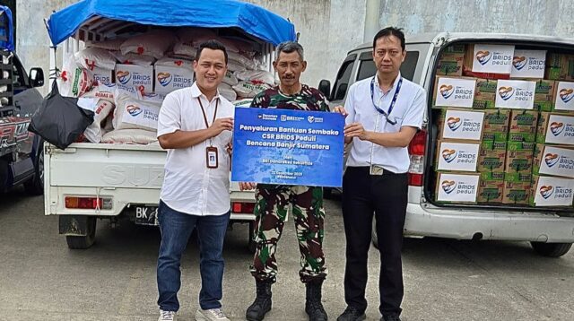 BRI Danareksa Sekuritas Salurkan Bantuan Paket Sembako untuk Dukung Pemulihan Masyarakat Terdampak Banjir Sumatra