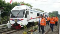 Pastikan Perjalanan Aman dan Andal, KAI Divre IV Tanjungkarang Gelar Cek Lintas Selama Angkutan Nataru
