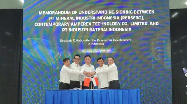 Battery Manufacture Selesai Diinstalasi, Wujudkan Ekosistem Baterai Terintegrasi di Indonesia