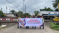 Disiplin di Perlintasan, KAI Divre III Palembang Dorong Kesadaran Keselamatan Bersama