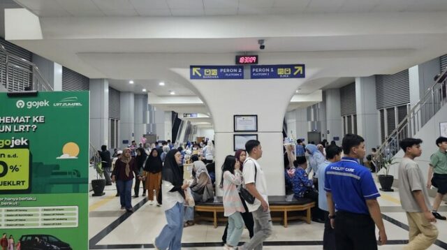 Malam Tahun Baru 2026, LRT Sumsel Tambah Perjalanan Hingga Pukul 02.09 Dini Hari