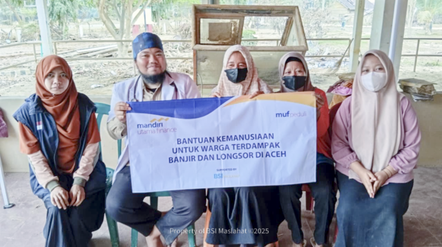 Mandiri Utama Finance Dukung Layanan Kesehatan BSI Maslahat  di Kuala Simpang, Aceh 