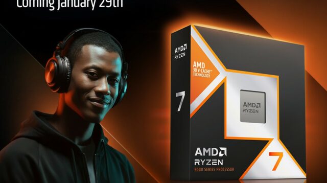 AMD Mengumumkan Prosesor Desktop Generasi Selanjutnya: AMD Ryzen™ 7 9850X3D