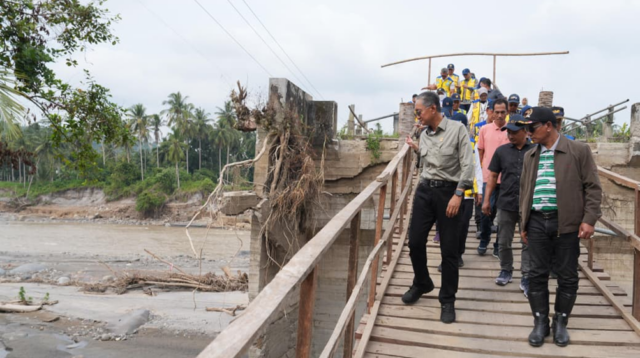 Kementerian PU Ambil Langkah Perbaikan Darurat pada Jalan dan Jembatan Terputus di Jeumpa, Aceh