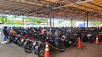 Parkir Motor Kini Lebih Nyaman, KAI Services Tata Ulang Area Parkir Semarang Tawang