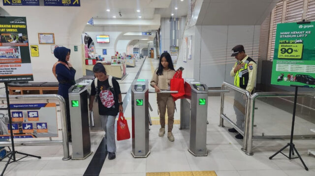 Animo Masyarakat Tinggi, LRT Sumsel Catat 49.295 Penumpang pada Libur Isra Mikraj