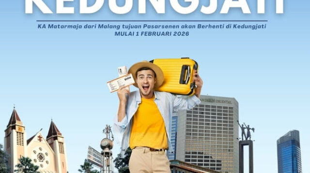 KA Gumarang Berhenti di Stasiun Kradenan dan KA Matarmaja Berhenti di Stasiun Kedungjati per 1 Februari 2026, KAI Hadirkan Tambahan Alternatif KA bagi Warga Grobogan