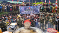 Peringati Hari Gizi Nasional, Kogabwilhan III Gelar Dapur Rakyat Bersama Bobon Santoso di Papua Pegunungan