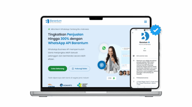Barantum WhatsApp Coexistence: WhatsApp Business & API dalam Satu Nomor