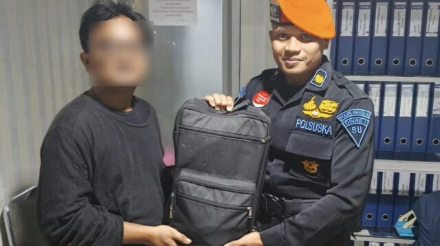 Wujudkan Perjalanan Aman dan Amanah, KAI Divre I Sumut Pastikan Seluruh Barang Tertinggal Kembali ke Penumpang
