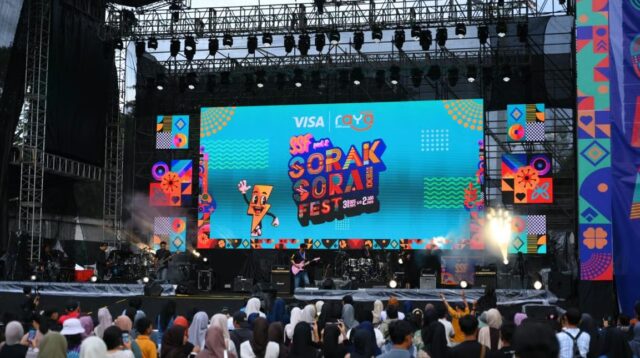 Sorak Sorai Festival Meriahkan Nataru 2025-2026 di TMII Bank Raya dan Visa Perkenalkan Kartu Digital Debit Visa